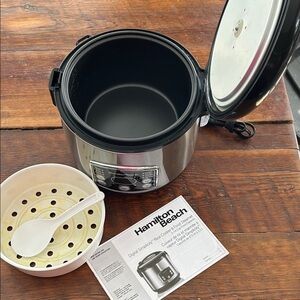 Hamilton Beach Stainless Steel Rice Cooker/steamer